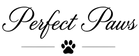 Circular logo with 'Perfect Paws' text and a paw print on a white background
